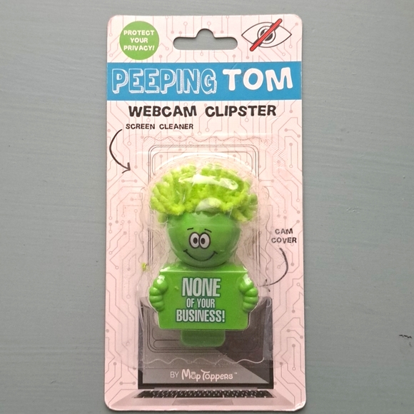 NWT Web Cam Cover & Screen Cleaner - Picture 1 of 3